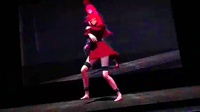 3D MMD Hentai Babe Bondage