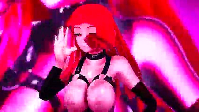 3D MMD Hentai Babe Bondage