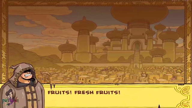 Hot Anime Princess Jasmine Enjoys Big-Cock Group Sex With Genie & Aladdin