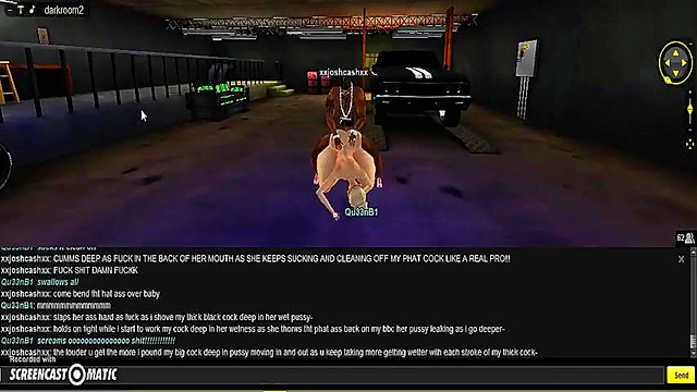 Queen DMV Seduces in 3D Anime Game Adventure(IMVU)