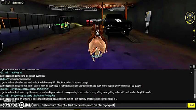 Queen DMV Seduces in 3D Anime Game Adventure(IMVU)