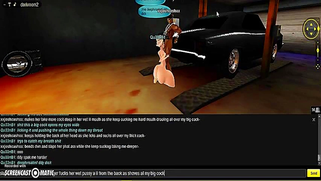 Queen DMV Seduces in 3D Anime Game Adventure(IMVU)