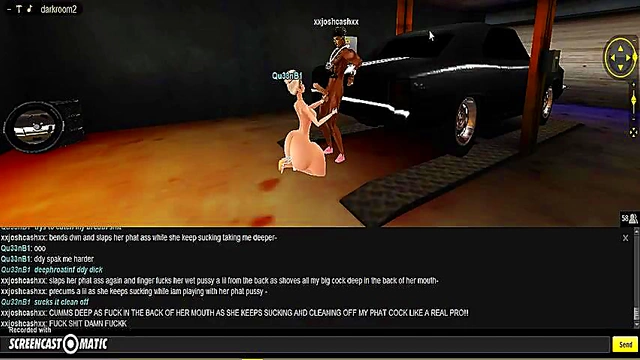 Queen DMV Seduces in 3D Anime Game Adventure(IMVU)