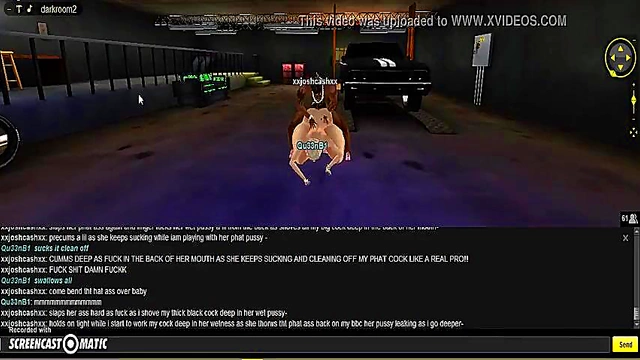 Queen DMV Seduces in 3D Anime Game Adventure(IMVU)