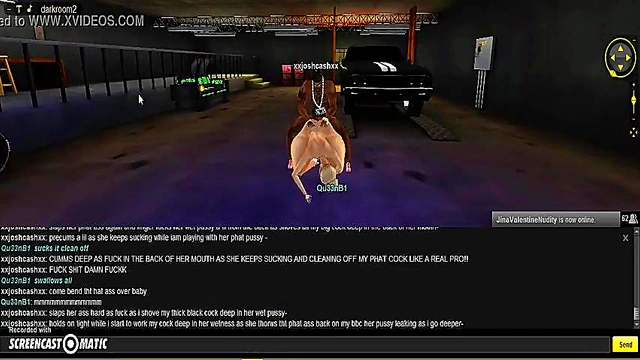 Queen DMV Seduces in 3D Anime Game Adventure(IMVU)