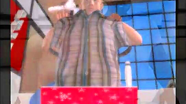 Naughty Nancy's XMAS Special – Interracial Toon Action With Cartoony Cutie