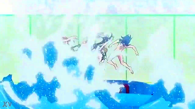 Horny Anime Teen Gets Fucked By College Guys In Keijo Adventure