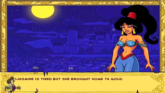 Sexy Brunette Princess Trains Her Master In Hot Anime Domination Scene