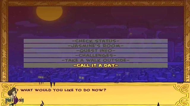 Sexy Brunette Princess Trains Her Master In Hot Anime Domination Scene