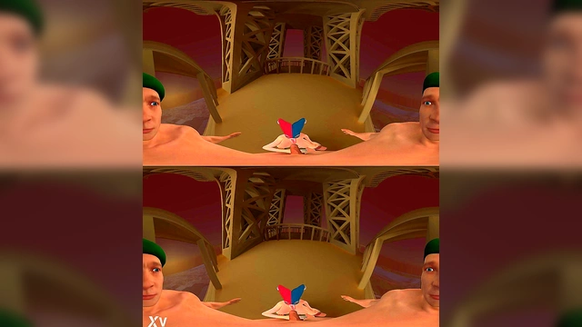 Harley Quinn's Steamy 3D VR Adventure in Paris With Horny Hentai Action