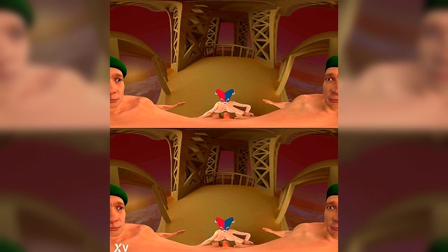 Harley Quinn's Steamy 3D VR Adventure in Paris With Horny Hentai Action