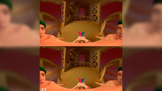 Harley Quinn's Steamy 3D VR Adventure in Paris With Horny Hentai Action