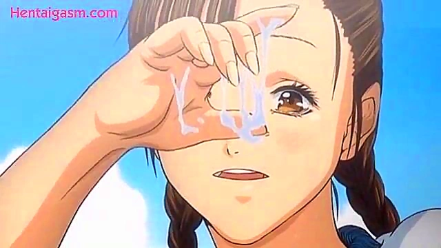 Tricked Anime Chick Rides Bicycle for Funny Hentai Prank Action