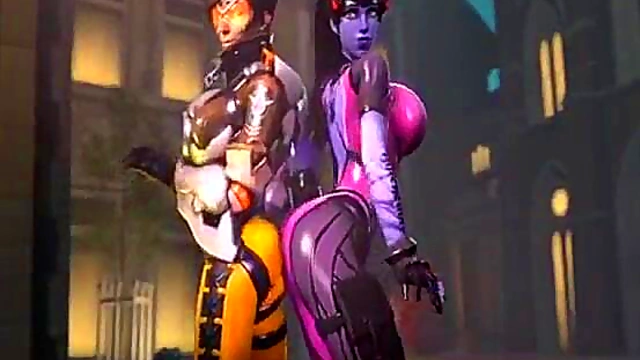 Horny Toon Babe Shows Off Her Juicy Booty In Anime Action