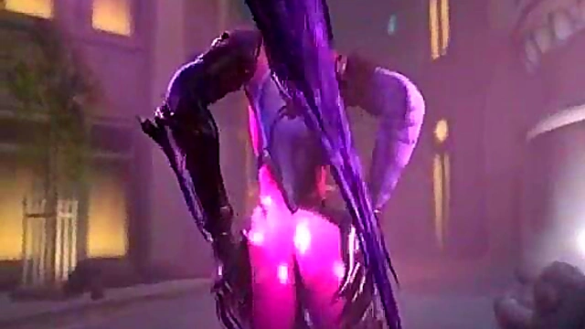 Horny Toon Babe Shows Off Her Juicy Booty In Anime Action