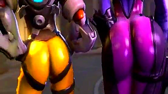 Horny Toon Babe Shows Off Her Juicy Booty In Anime Action