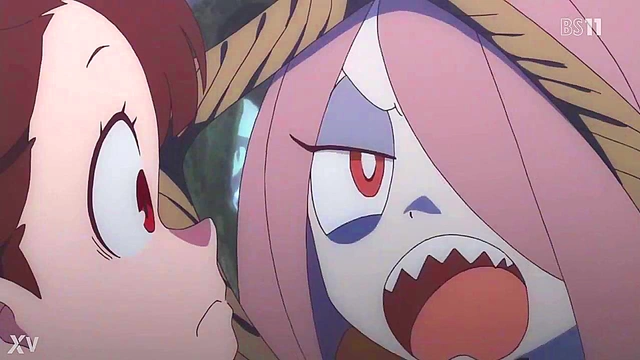 Horny Anime Chick Shows Her War Face Before Hardcore Hentai Action