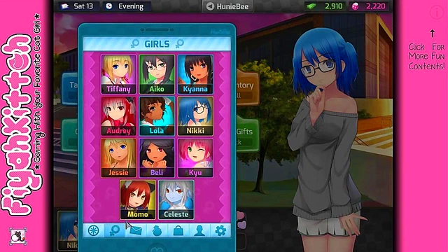 Chocolate-Loving GamerGirl Seduces You in HuniePop Dating Sim Adventure