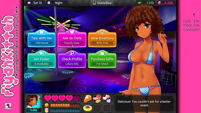 Chocolate-Loving GamerGirl Seduces You in HuniePop Dating Sim Adventure