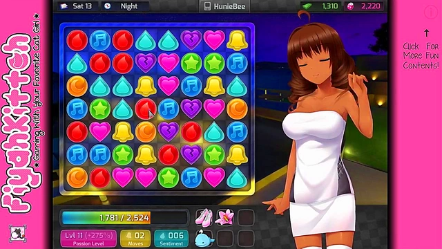 Chocolate-Loving GamerGirl Seduces You in HuniePop Dating Sim Adventure