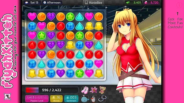 Chocolate-Loving GamerGirl Seduces You in HuniePop Dating Sim Adventure