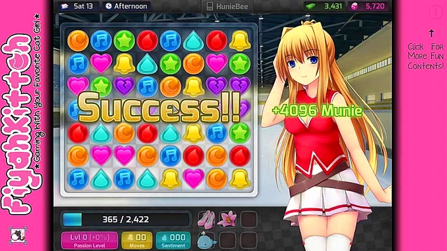 Chocolate-Loving GamerGirl Seduces You in HuniePop Dating Sim Adventure