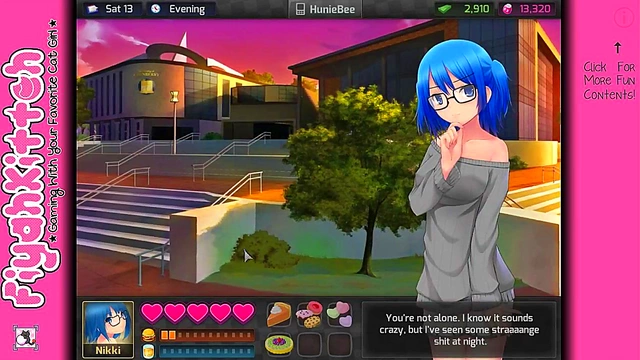 Chocolate-Loving GamerGirl Seduces You in HuniePop Dating Sim Adventure