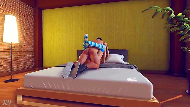 Hetero 3D Anime Couple Engages in Hot Virtual Sex Adventure