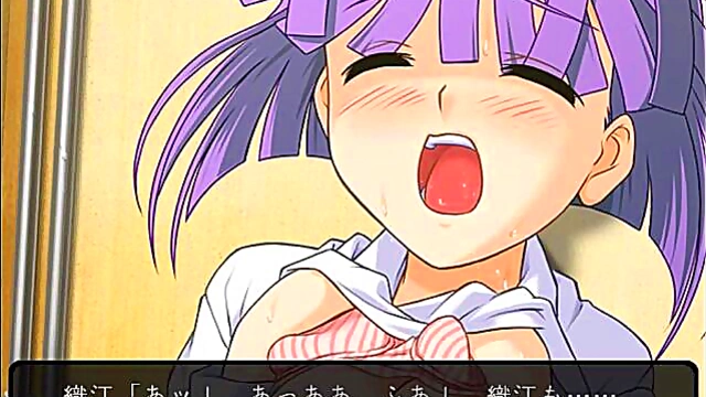 Cute School-Girl Ayakashi Orie Fucks & Suckles In Her Uniform