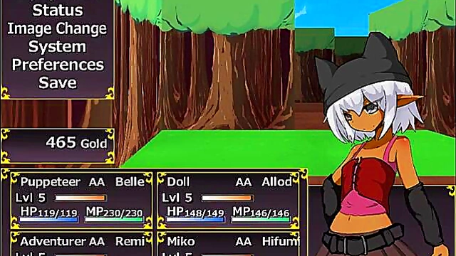 Prizna the Puppeteer – Delicate RPG Anime Porn Game Seduction