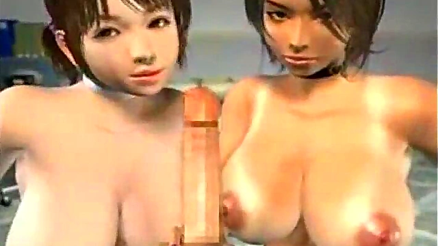 Hot 3D Hentai Nurses Get Hardcore Anime Action With Monster Dick GangBang