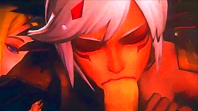 Zelda and Dark Elf Give Link Hot Anime Blowjob Action