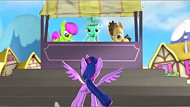 Big-Assed Vanyl Fluttershore Gets Fucked By Big Dick In Anime Adventure