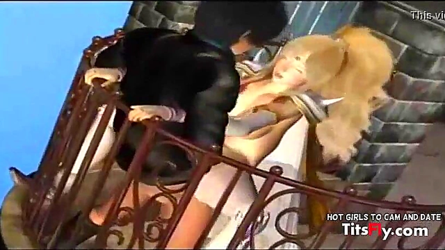 3D Hentai Princess Engages in Steamy Anime Sex Games Monga Style