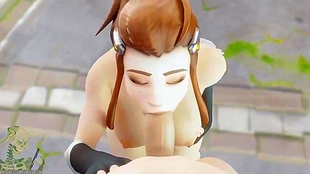 Hentai Anime Girls Engage in Group Sex Parody with Overwatch Characters