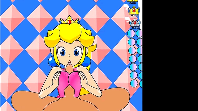 Princess Peach Seduces With Anal Sex, Blowjob & Nude Scenes From Game Flash Cartoon