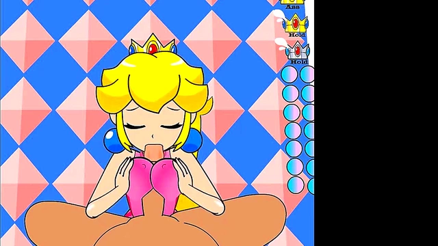Princess Peach Seduces With Anal Sex, Blowjob & Nude Scenes From Game Flash Cartoon