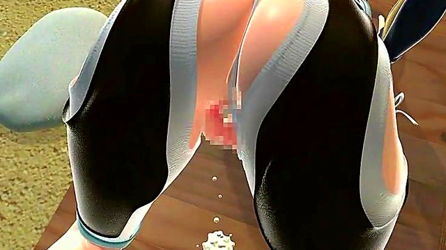 Sexy Skinny Latex Girl Gets Fucked By Futanari In Hot 3D Hentai Scene