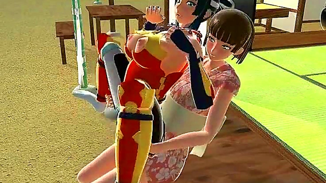 Sexy Skinny Latex Girl Gets Fucked By Futanari In Hot 3D Hentai Scene