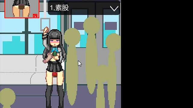 Horny High School Girl Gets Fucked Hard on Moving Train Car