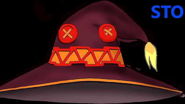 Megumin’s Explosive Joi Session in Konosuba Anime Style