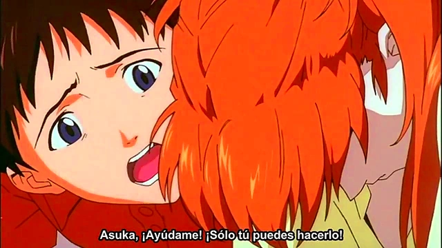 Evangelion Anime – Japanese Couple Engages in Intense Hentai Action