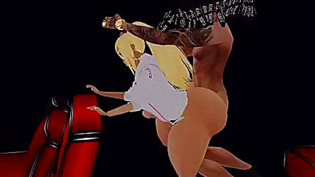 Ino Seduces Rogue Ninja Sensei Rajin for Steamy Anime Cosplay Action