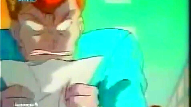 Topless Anime Warrior Sings Boldly While Fighting Ghosts In Sexy Action Scene