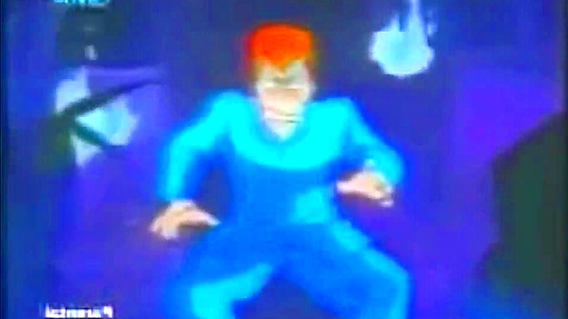 Topless Anime Warrior Sings Boldly While Fighting Ghosts In Sexy Action Scene