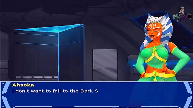 Sexy Star Wars Cosplay Slut Teases With Tits & Ass Before Anal Orgasm