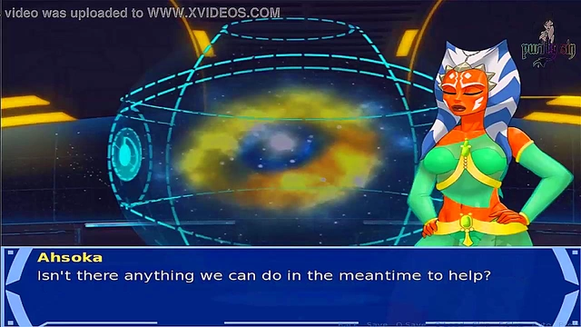 Sexy Star Wars Cosplay Slut Teases With Tits & Ass Before Anal Orgasm