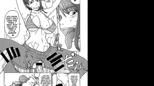 Nami’s Big Breasts Take Center Stage in This HOT One Piece Hentai Slideshow Parody