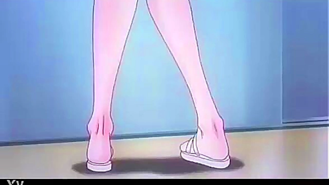 Japanese Anime Hentai Couple Engage In Hot Sex Adventure