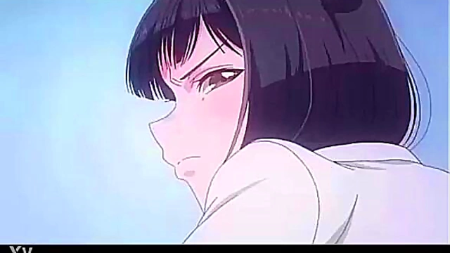 Japanese Anime Hentai Couple Engage In Hot Sex Adventure